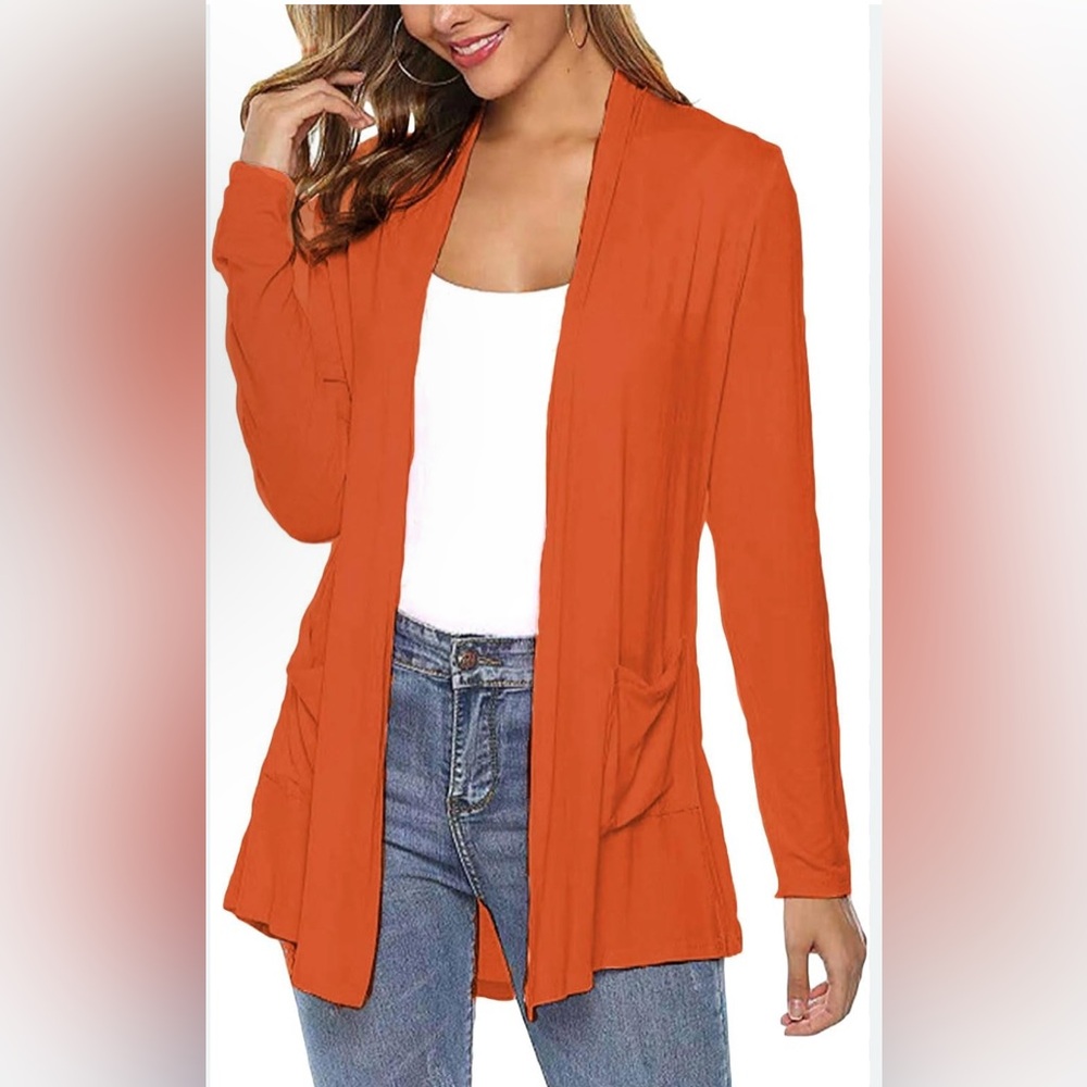 LuLaRoe Women's Orange Shrug